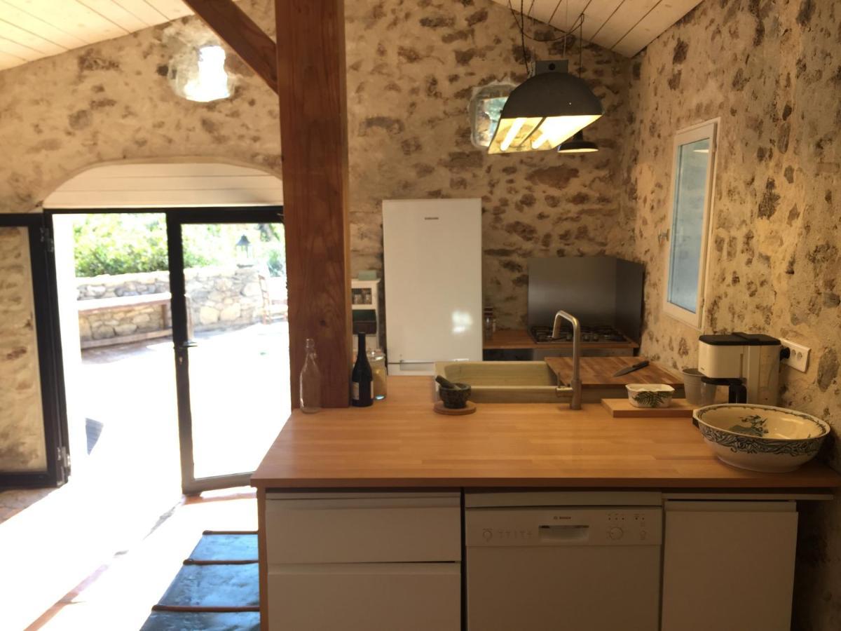 Bergerie Eco-Gite Serre Rouge Durban-Corbieres Bagian luar foto