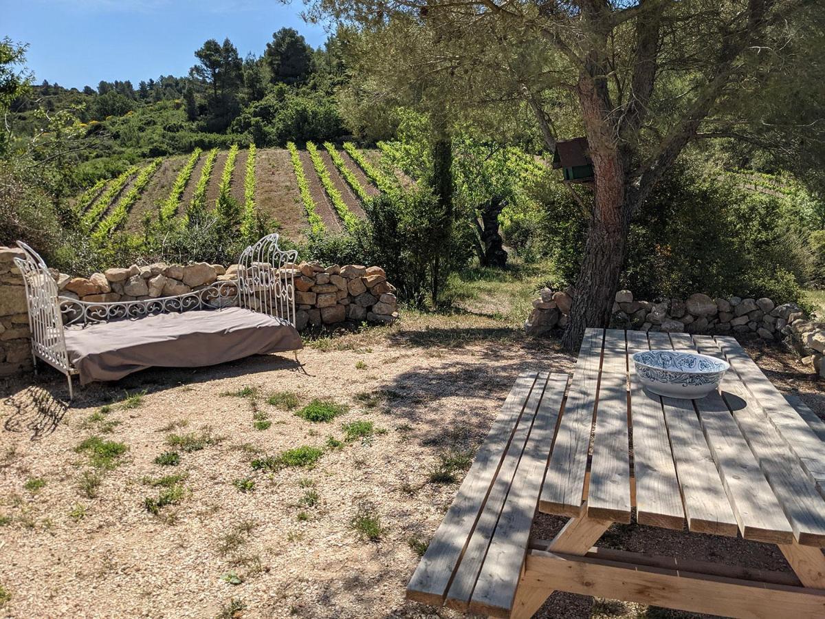 Bergerie Eco-Gite Serre Rouge Durban-Corbieres Bagian luar foto