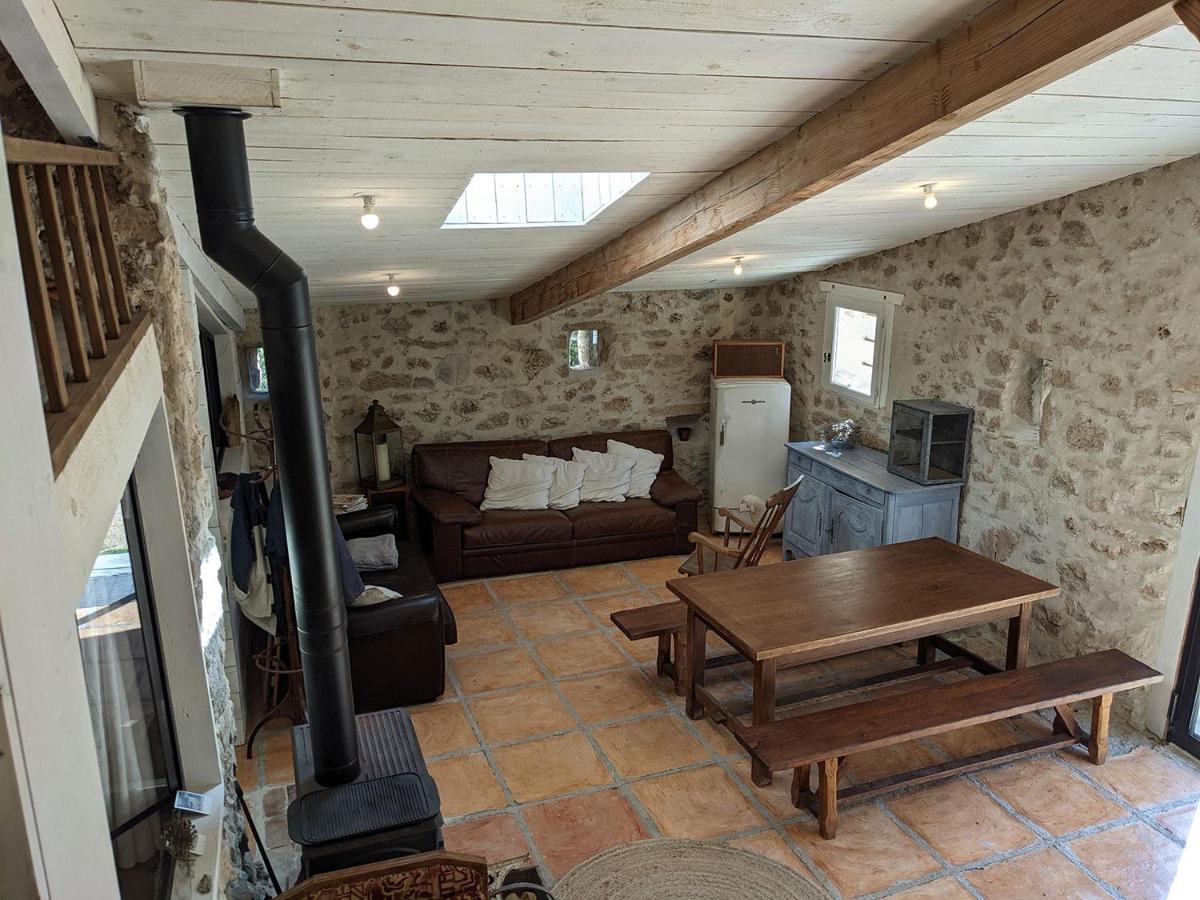 Bergerie Eco-Gite Serre Rouge Durban-Corbieres Bagian luar foto